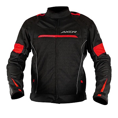 AXOR CRUISER 2 JACKET BLACK RED M