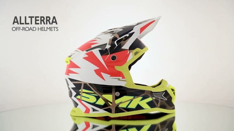 SMK ALLTERRA FULMINE GL174 ORANGE/YELLOW (L)
