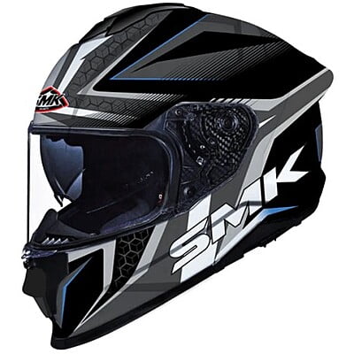 SMK TITAN SLICK GL265 GLOSSY BLACK/GREY BLUE 570 MM (M)