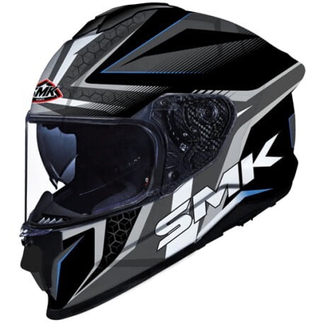SMK TITAN SLICK GL265 GLOSSY BLACK/GREY BLUE 570 MM (M)