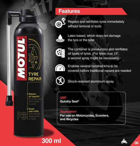 MOTUL TYRE REPAIR 300ML